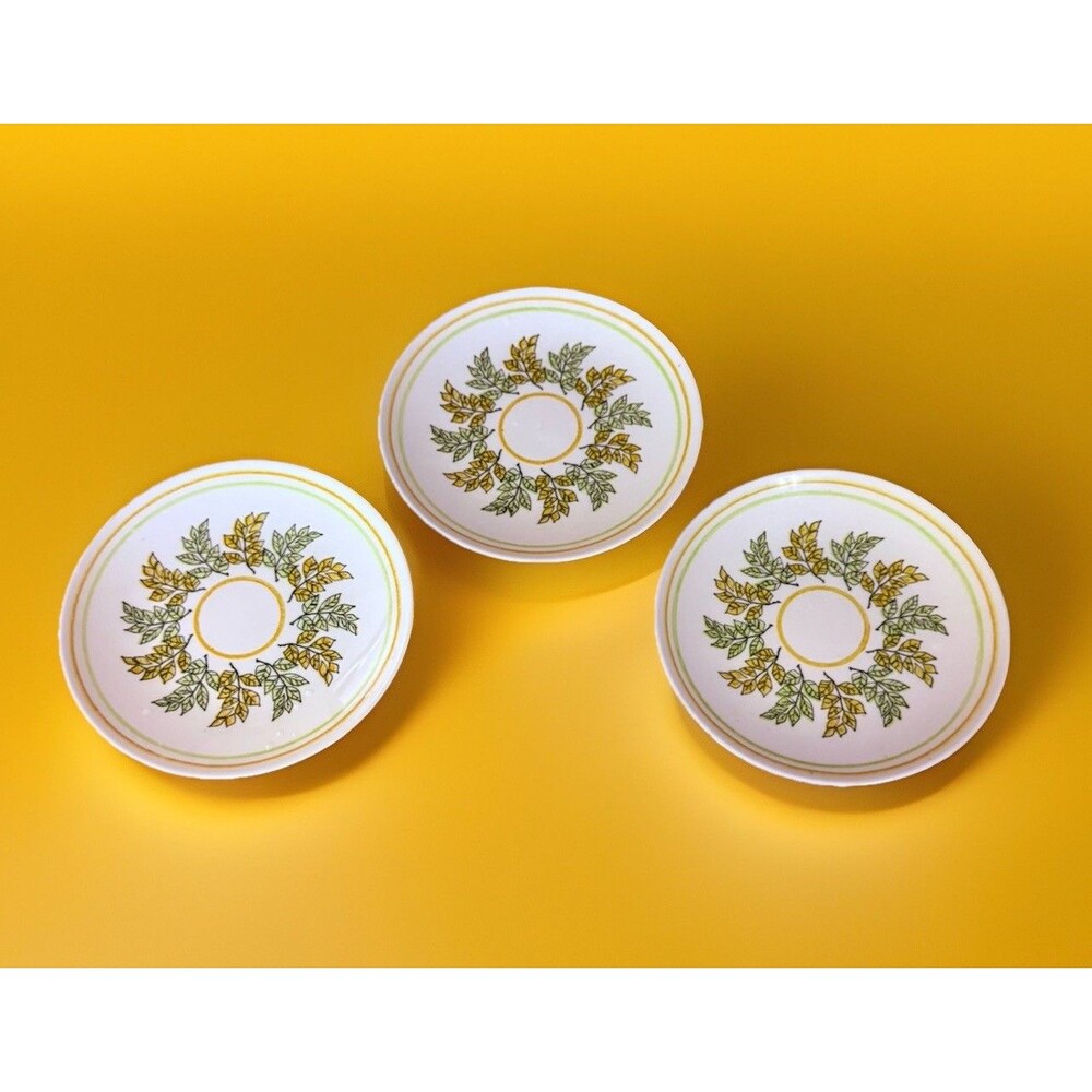 Vintage Taylor Smith Taylor Ironstone Bread Plates | Mint | 6.8" | Set Of 3